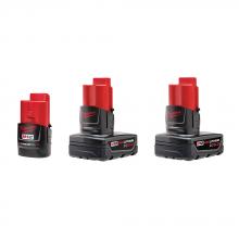 Milwaukee 48-11-2464 - M12™ REDLITHIUM™ 2 XC/1 CP 3PK Battery Kit