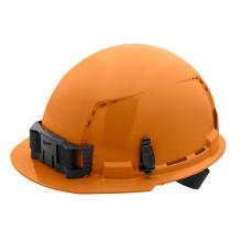 Milwaukee 48-73-1212 - Orange Front Brim Vented Hard Hat w/4pt Ratcheting Suspension - Type 1, Class C