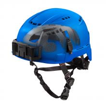 Milwaukee 48-73-1354 - BOLT™ Blue Vented Safety Helmet with IMPACT ARMOR™ Liner (USA) - Type 2, Class C