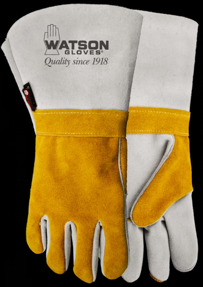 WOPPER SPLIT COWHIDE GUNN CUT GAUNTLET WELDING - 13