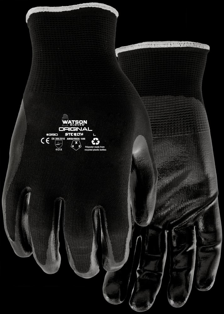 STEALTH ORIGINAL NITRILE PALM NYLON SHELL COATED - X