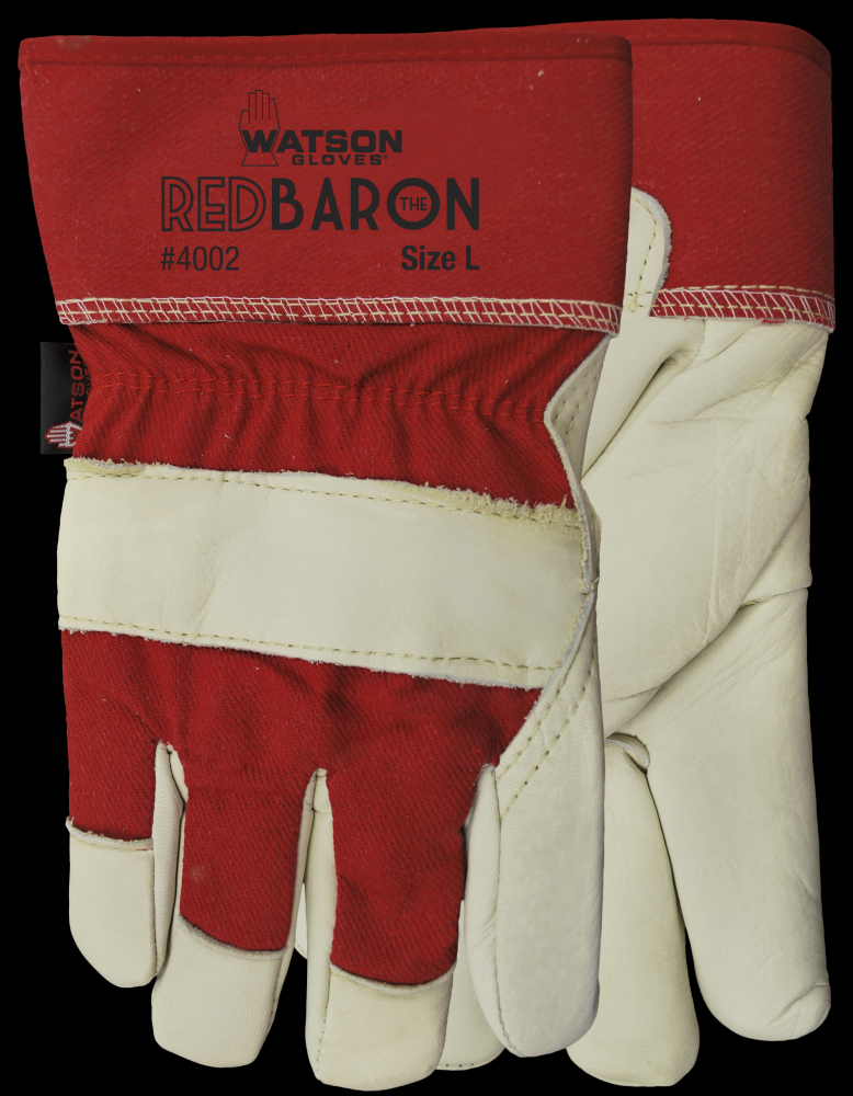 RED BARON FULLGRAIN COW COTTON DRILL BACK COMBO - XXL