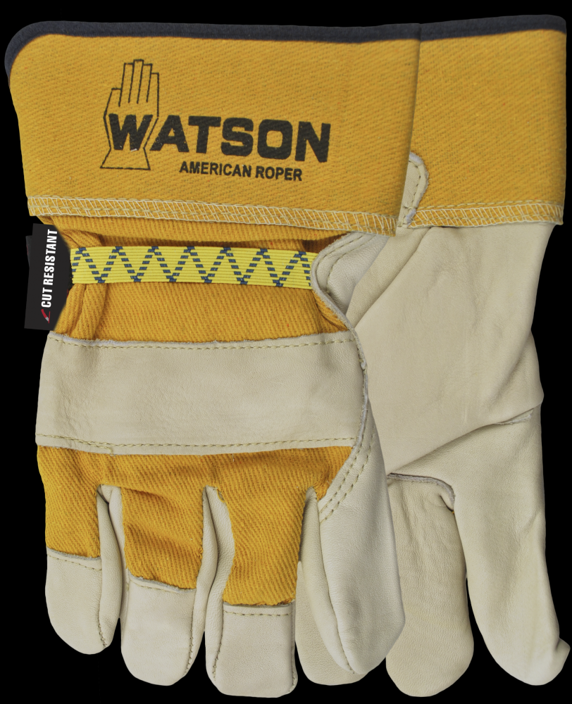 AMERICAN ROPER CUT A4 PREMIUM FULLGRAIN COW COTTON BACK COMBO - X