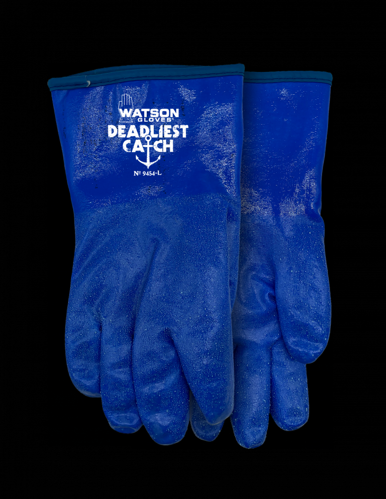 DEADLIEST CATCH POLYURETHANE COATING ACRYLIC LINED COATED - X