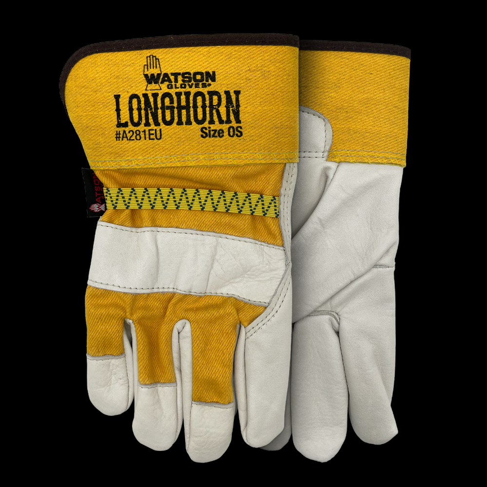 LONGHORN ECONOMY FULL COW UNLINED PALM COMBO