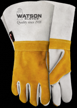 Watson Gloves 1034T-13 - WOPPER SPLIT COWHIDE ALUMINIZED BACK C100 THINSULATE GAUNTLET - 13