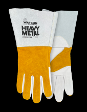 Watson Gloves 2758-X - RAM TOUGH FULLGRAIN GOAT PALM SPLIT COW BACK WELDING - X