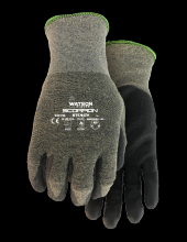 Watson Gloves 378-X - STEALTH SCORPION A5 15GG LIGHTWEIGHT POLYURETHANE COATED - X