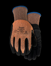 Watson Gloves 379-XXL - STEALTH PHOENIX A4 18GG WASTENOT SANDY NITRILE COATED - XXL