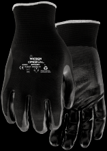 Watson Gloves 390-X - STEALTH ORIGINAL NITRILE PALM NYLON SHELL COATED - X