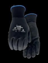 Watson Gloves 395-XXL - STEALTH BLACKBIRD 15GG DOTTED FOAM NITRILE PALM COATED - XXL