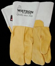 Watson Gloves 6351-13 - BLACK OUT FULL GRAIN COW 1 FINGER MITT UTILITY - 13