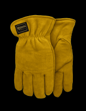 Watson Gloves 9606-X - CRAZY HORSE SPLIT DEERSKIN 350G COTTON VELVET LINED DRIVER - X