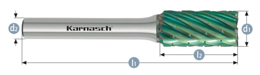 Tungsten carbide burr GREEN-TEC