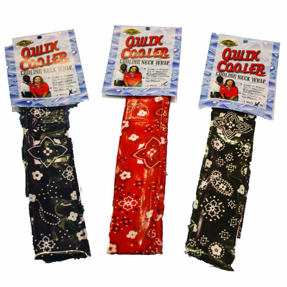 QWIK COOLER TIE -  ASSORTED PRINTS/12 PK