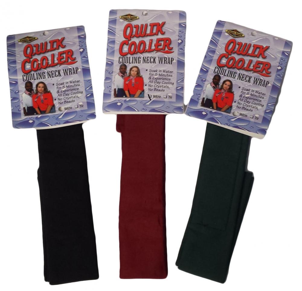 QWIK COOLER TIE - ASSORTED COLOURS/12 PK