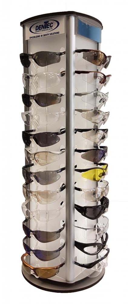 Revolving Eyewear tabletop, 48 pair of eyewear