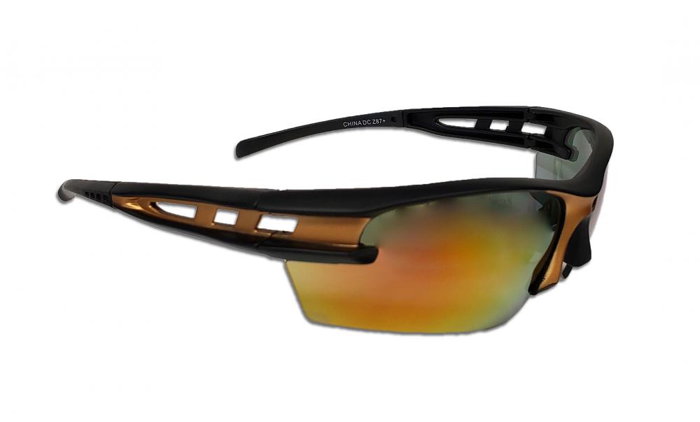 Mango Black/Orange frame, Orange Mirror lens,CSA