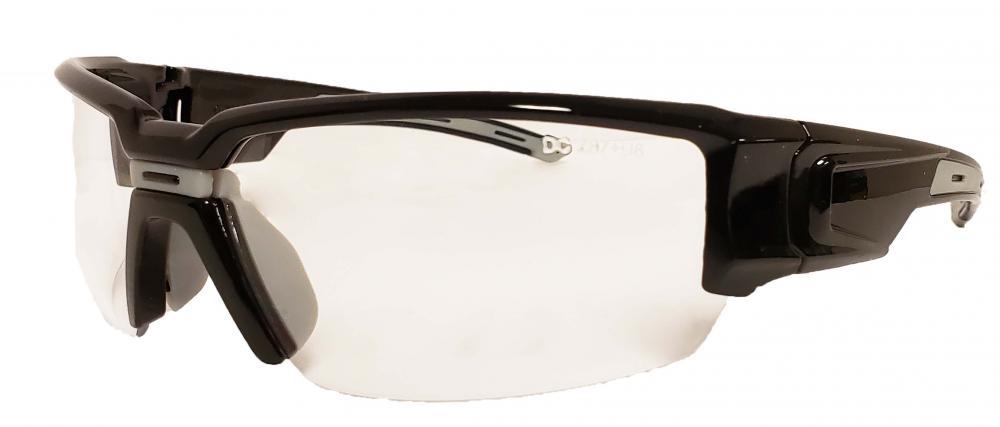 Hartley Black frame, clear lens,CSA