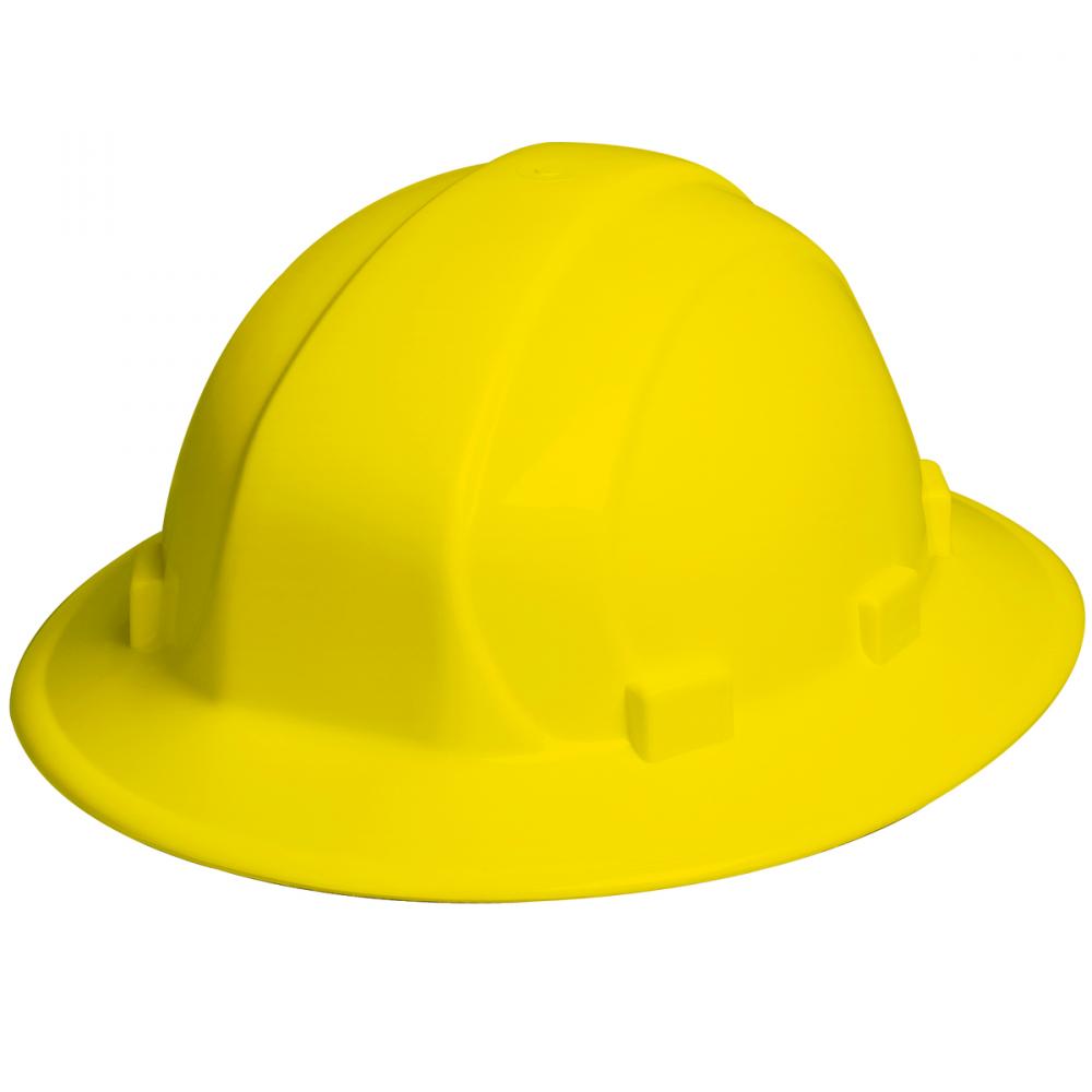 Omega II Full Brim Hardhat Type 1 Slide, Yellow