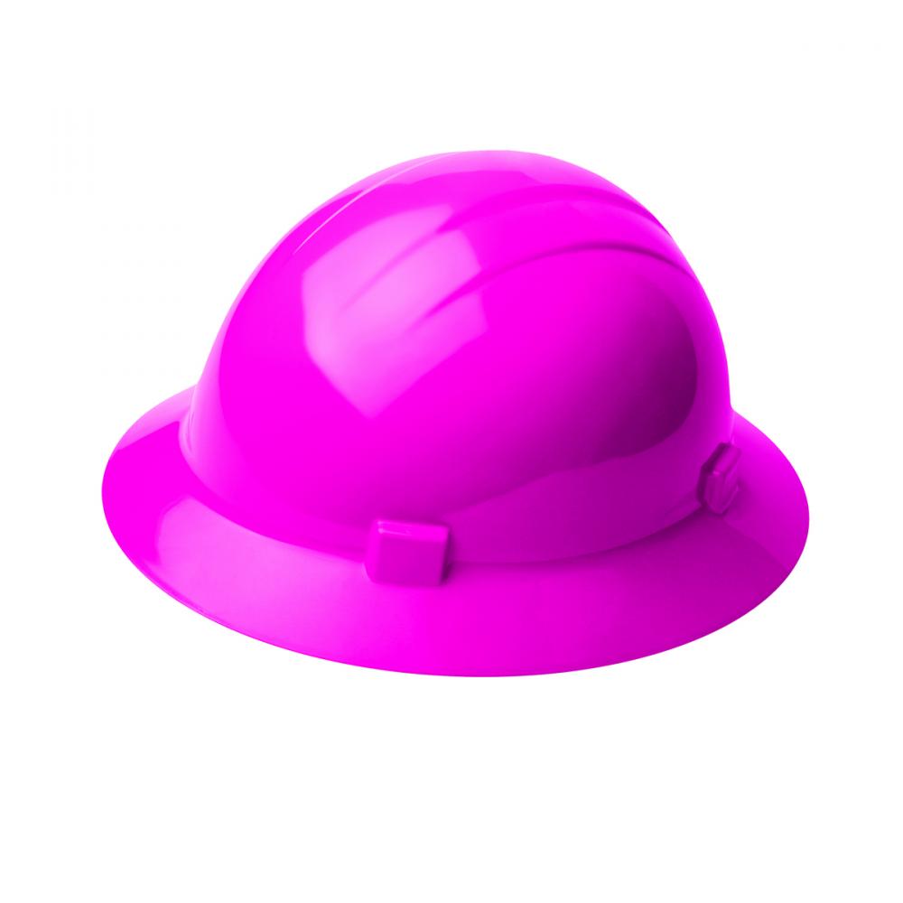 Liberty Full Brim Hardhat Type 2 Ratchet, Hi-Viz Pink