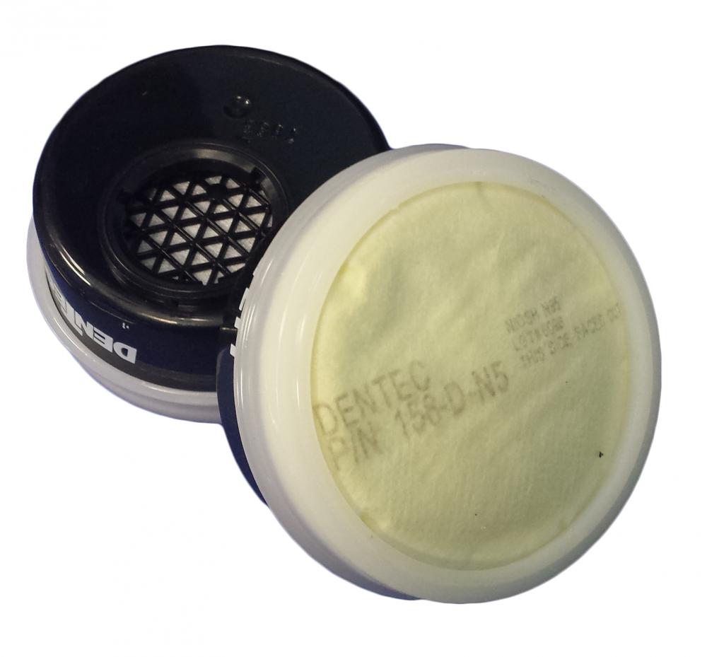 Organic Vapor/N95 Prefilters/Retainers (3 pair)