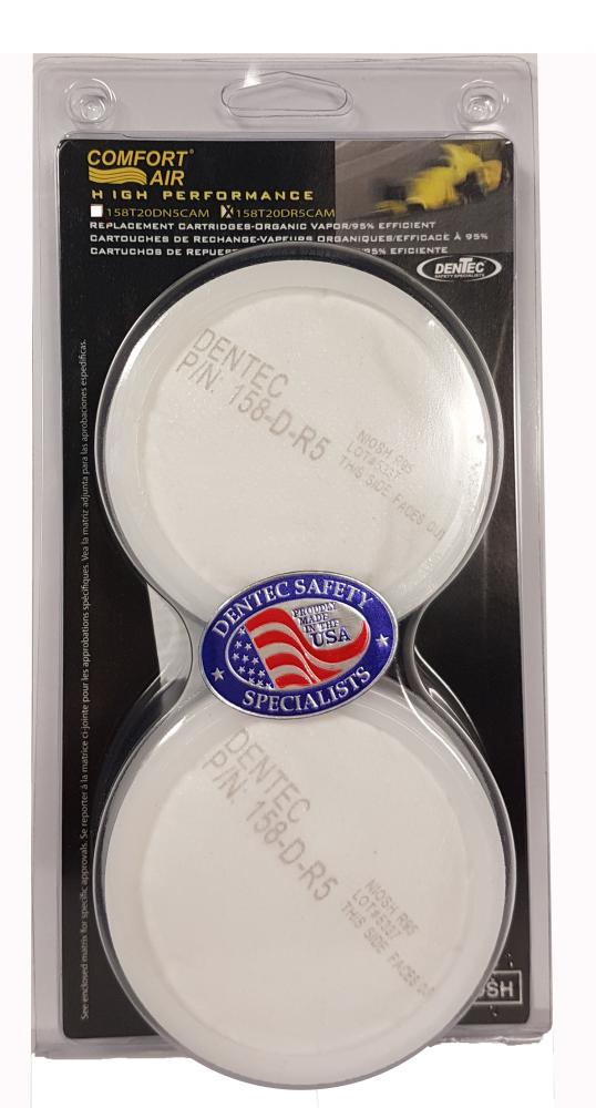 Organic Vapor/R95 Prefilters/Retainers (6 packs)