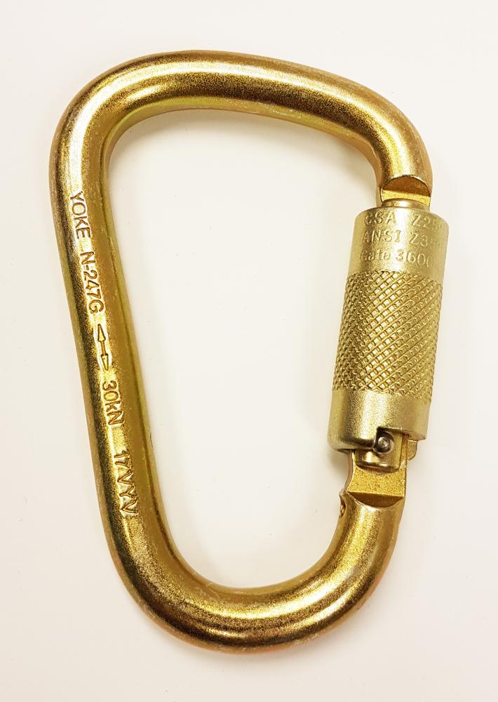 CARABINER/AT/FR/1.0625IN GO/35KN/3.6GATE