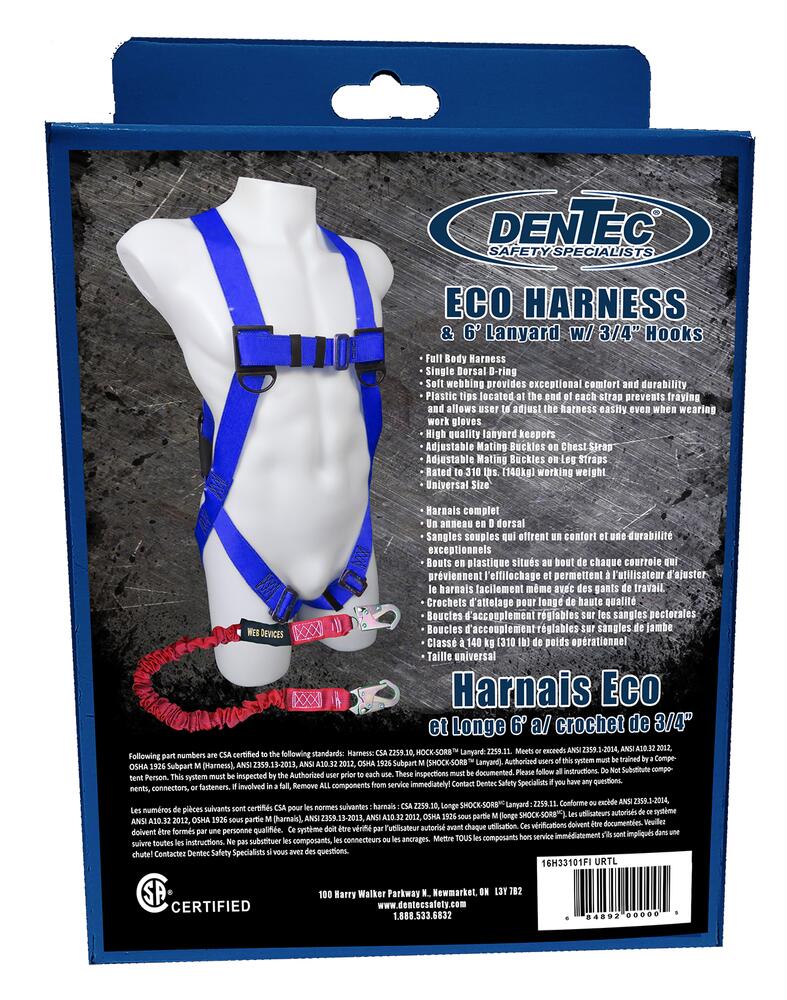 ECO HARNESS/MB /1D/RETAIL BOX/LANYARD