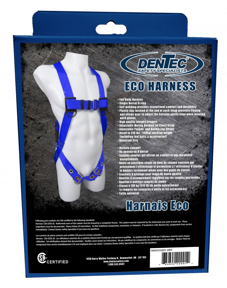 ECO HARNESS/TB /1D/RETAIL BOX