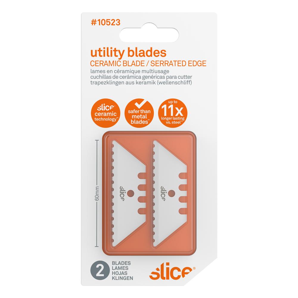 Utility Serrated Edge Ceramic Blade