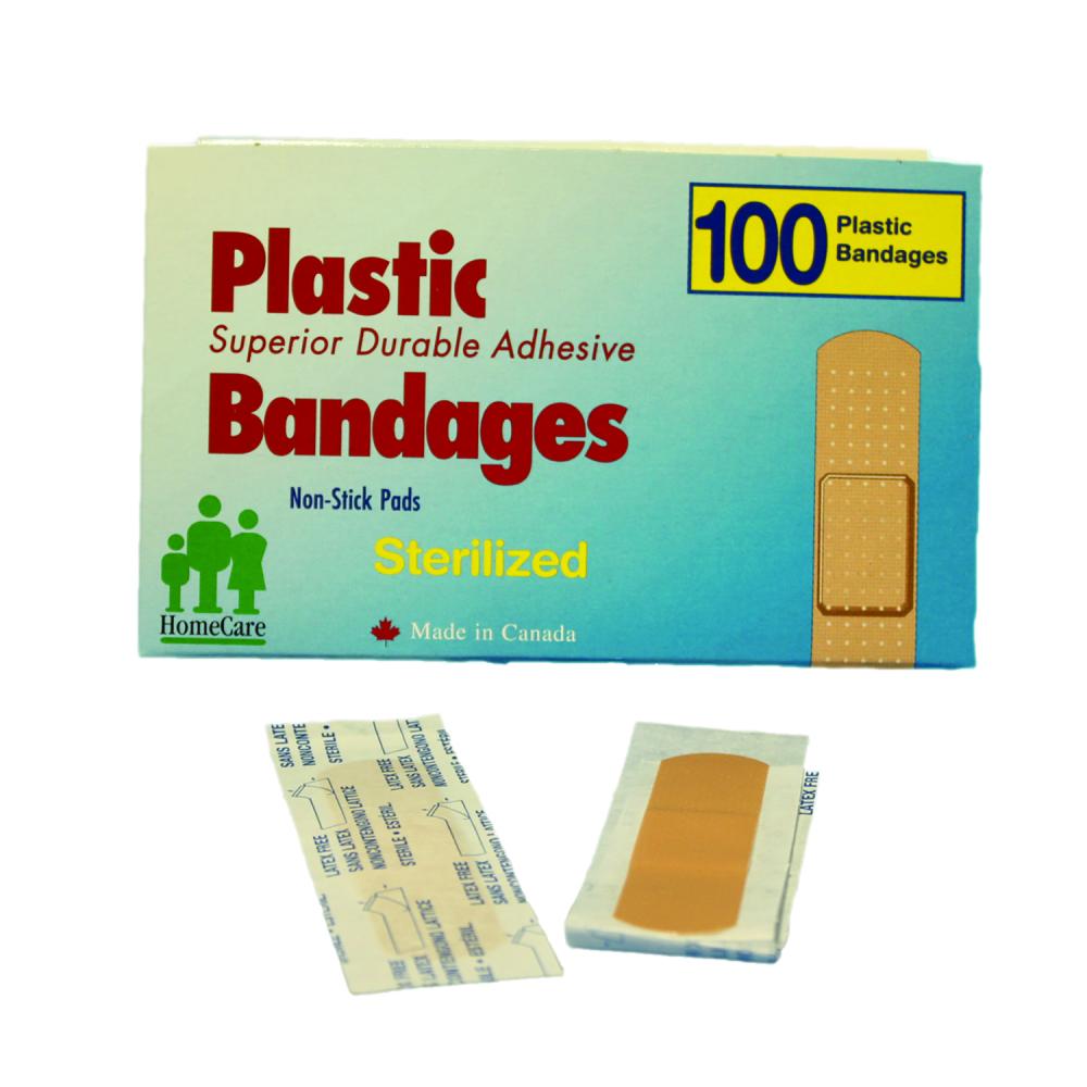 PLASTIC ADHESIVE STRIPS