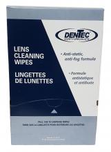 Dentec 12A70 - Lens Cleaning Towelettes 5inx 8in, 100/dispenser