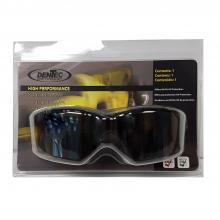 Dentec 12E93702CAM - Miranda Black frame, gray lens in clam shell, CSA