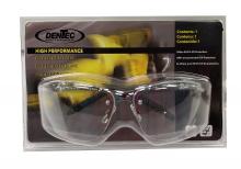 Dentec 12E96001CAM - MEIV Silver Metal frame, clear lens, CSA