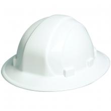 Dentec 14FR69811-WHT - Omega II Full Brim Hardhat Type 1 Ratchet, White