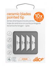 Dentec 2110408 - Slice Pointed Tip Ceramic Blade  (4 blades/pack)