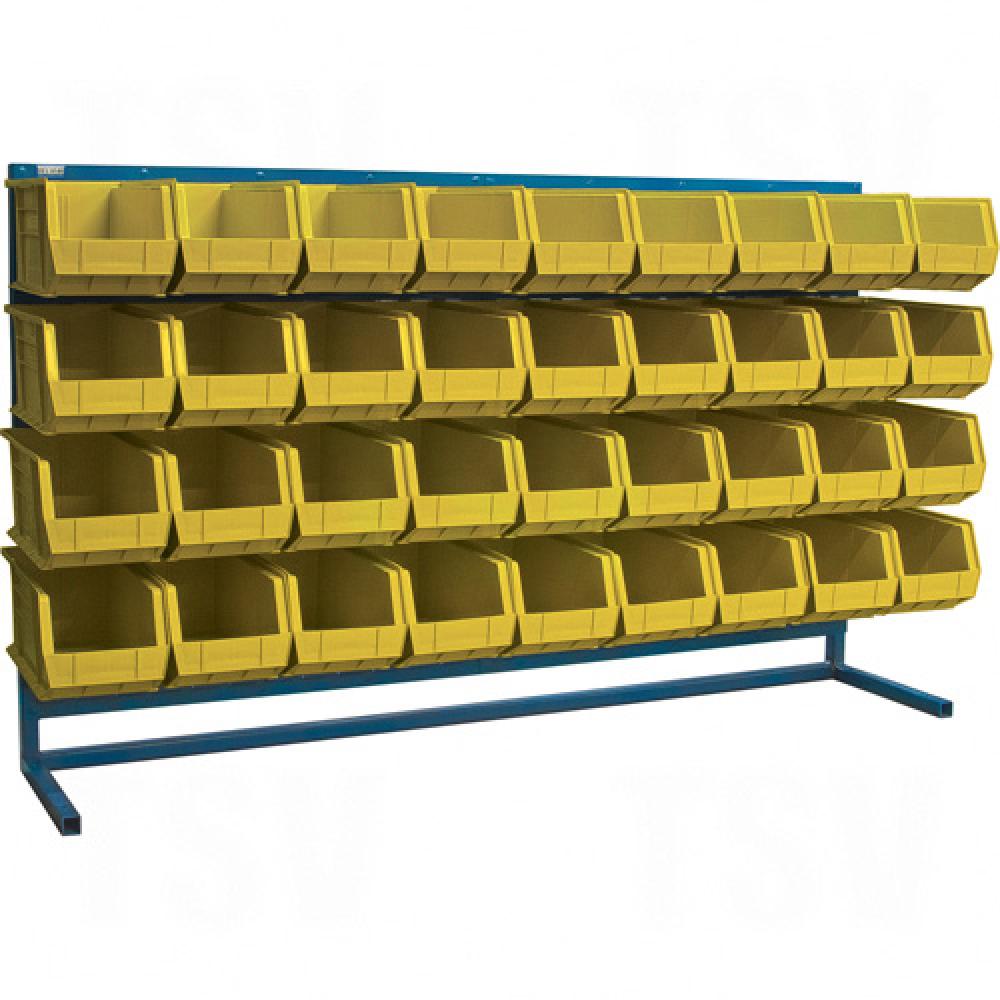 Louvered Rack & Bins Combinations