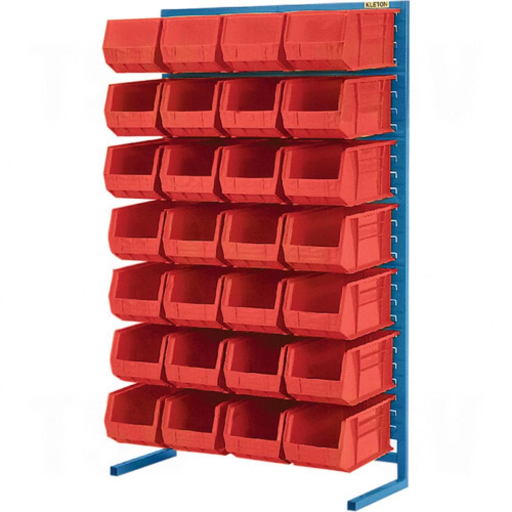 Stationary Bin Racks - Single-Sided - Rack/Bin Combination