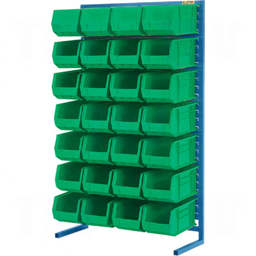 Stationary Bin Racks - Single-Sided - Rack/Bin Combination