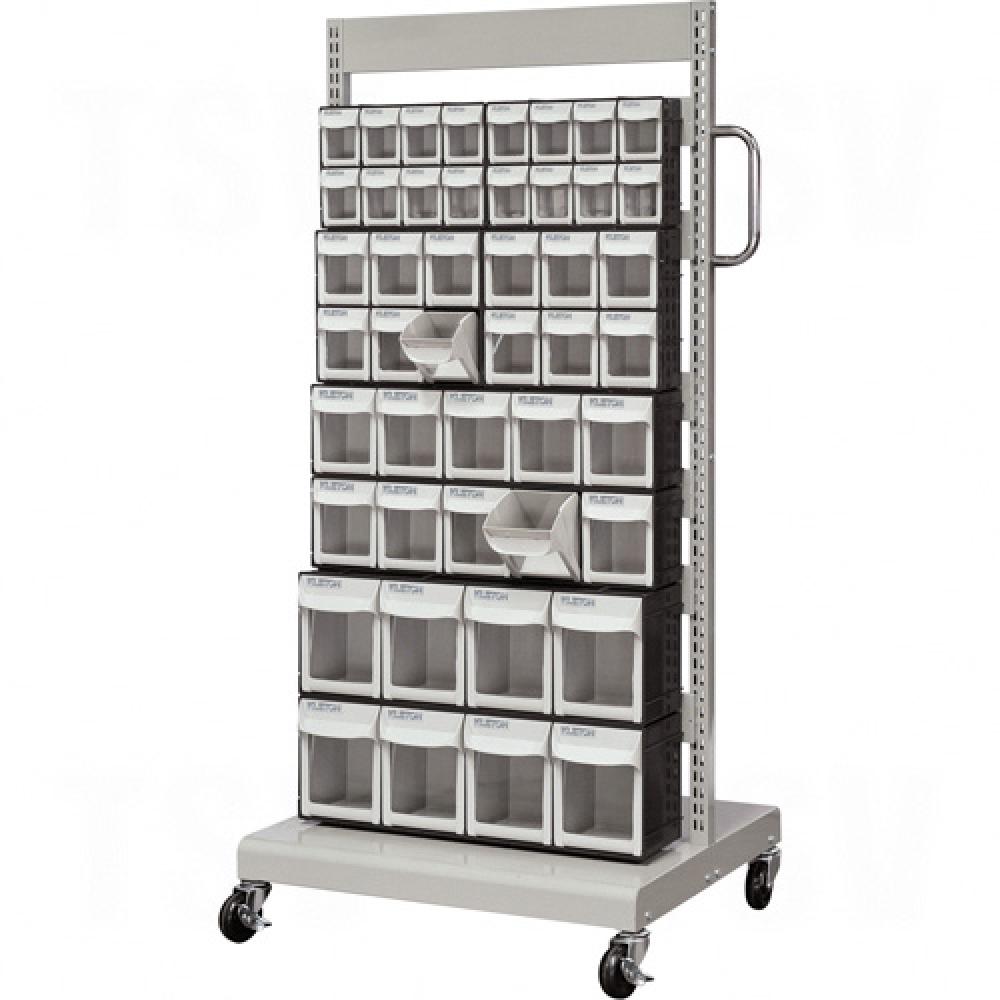 Mobile Tilt Bin Racks