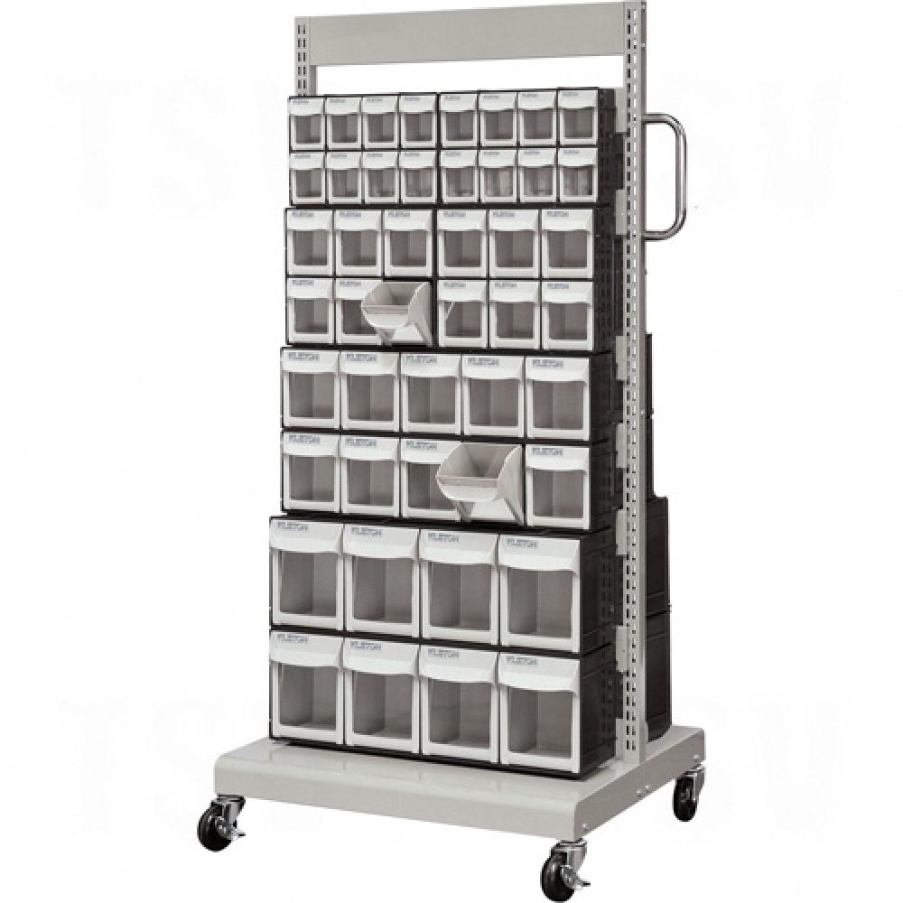 Mobile Tilt Bin Racks