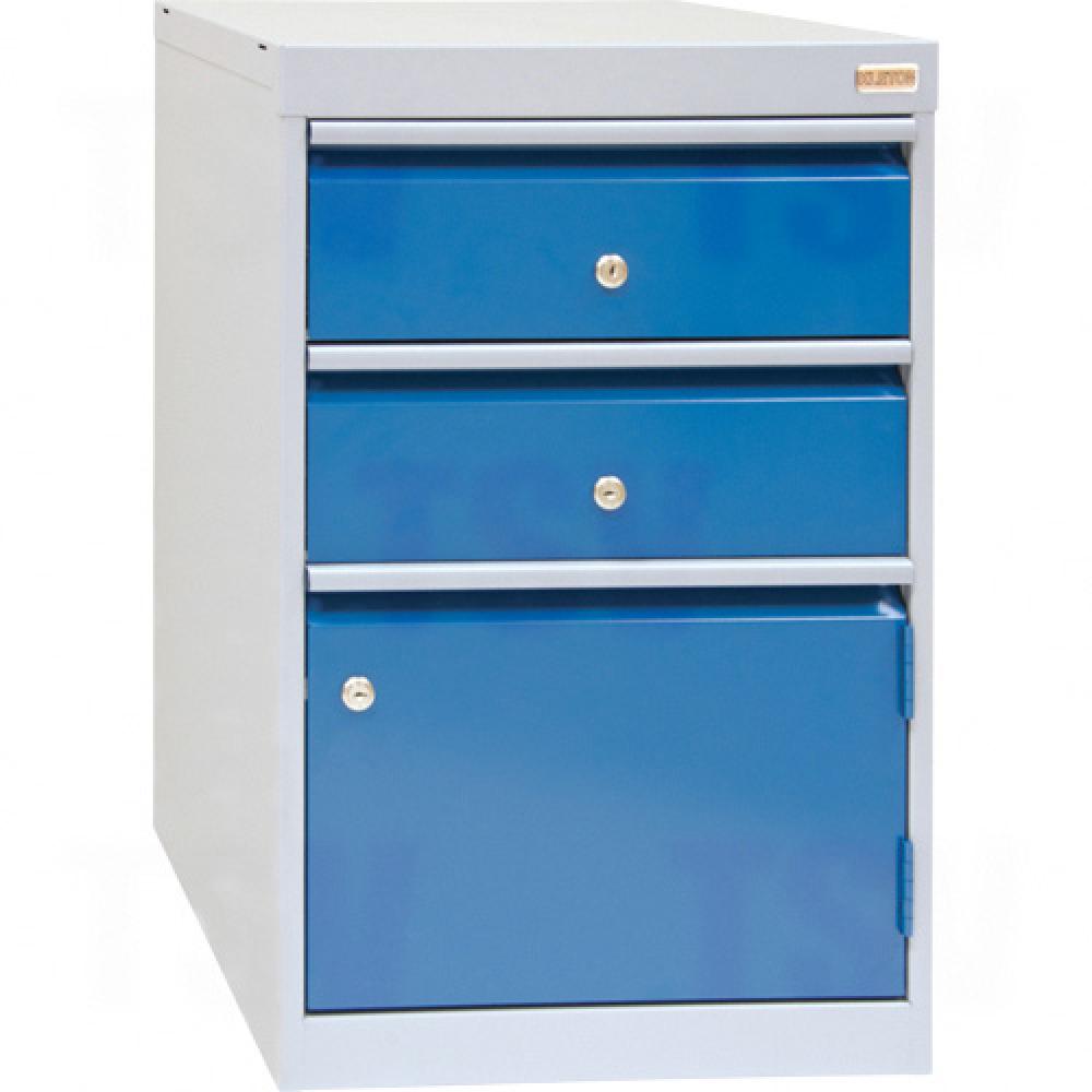 2-Drawer w/1-Door Cabinet