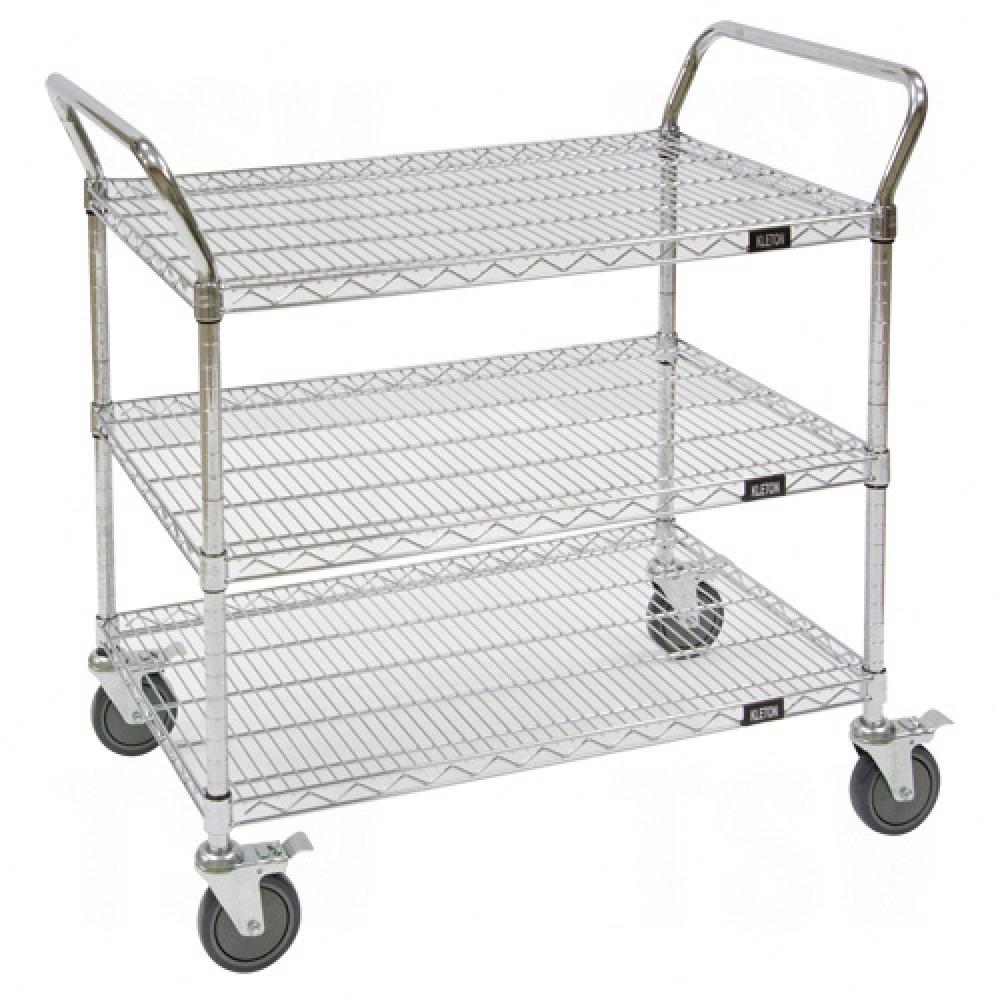 Wire Mesh Utility Cart