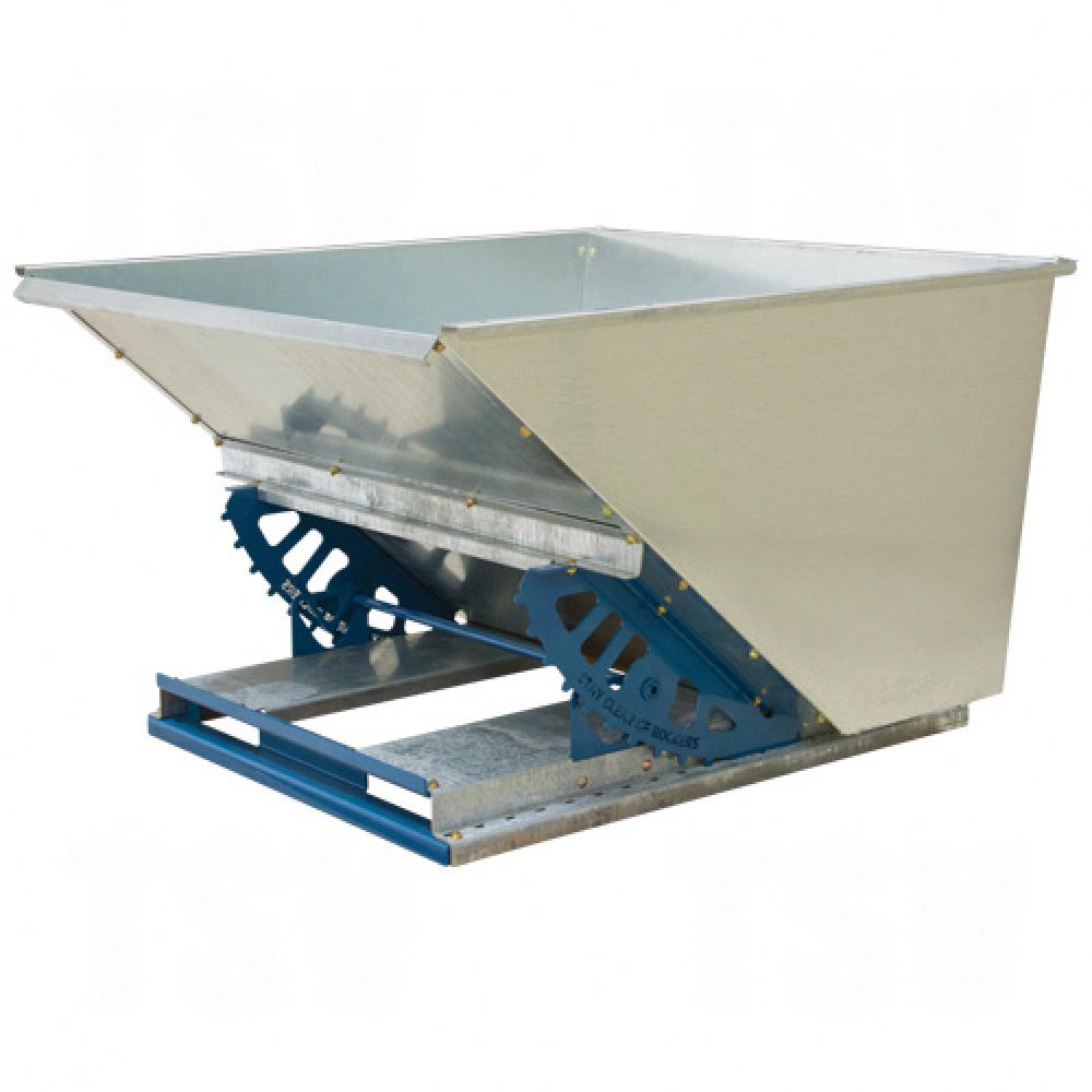 Knocked-Down Self-Dumping Hoppers