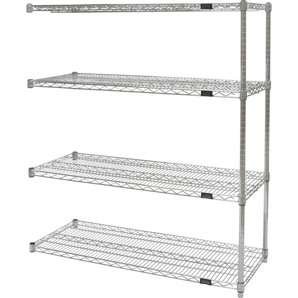 HD CHRM ADD-ON WIRE SHELF 14&#34;DX30&#34;WX54&#34;H,4SHELF