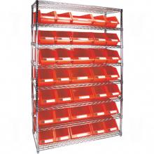 Kleton RL830 - Heavy-Duty Wire Shelving Units with Storage Bins