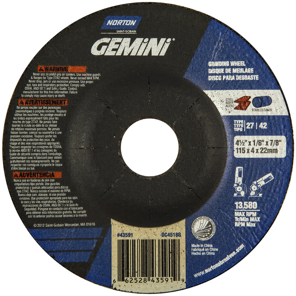 Grinding and Cutting Wheel