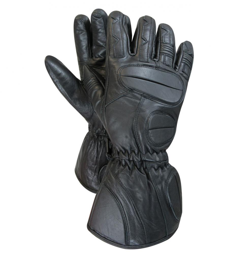 Snowmobile glove with 2 removable liners