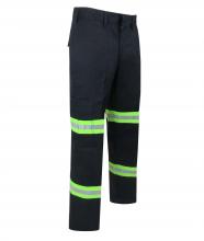 Jackfield 70-053R-44 - UNLINED PANTS WITH CARGO POCKETS AND REFLECTIVE STRIPES